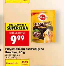 Biedronka Przysmaki dla psa Pedigree Ranchos oferta