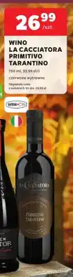 Stokrotka Wino czerwone La Cacciatora Primitivo Tarantino wytrawne oferta