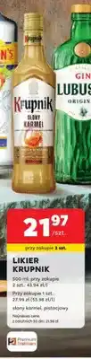 Stokrotka Likier Krupnik słony karmel oferta