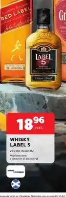 Stokrotka Whisky Label 5 oferta