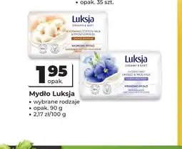 Odido Mydło Luksja Cotton Milk & Provitamin B5 oferta