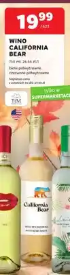 Stokrotka Wino białe California Bear półwytrawne oferta