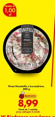 Biedronka Pizza Donatello z kurczakiem oferta