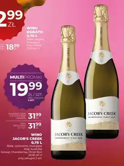 Duży Ben Wino musujące Jacob's Creek białe wytrawne Chardonnay Pinot Noir oferta