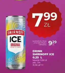 Duży Ben Drink Smirnoff Ice oferta