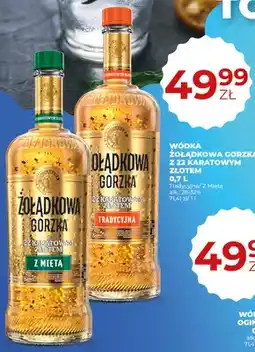 Duży Ben Wódka Żołądkowa Gorzka z 22 karatowym złotem tradycyjna oferta