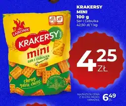 Duży Ben Krakersy mini ser i cebulka Lajkonik oferta