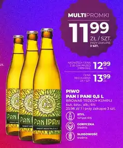 Duży Ben Piwo Pan i Pani Browar Trzech Kumpli oferta