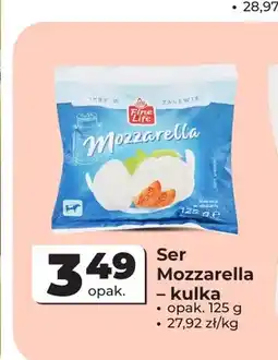 Odido Ser mozzarella kulka Fine Life oferta