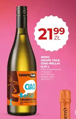 Duży Ben Wino musujące Grape Talk Ciao Bella! oferta