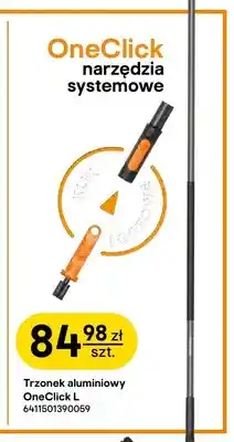 Castorama Trzonek aluminiowy OneClick L Fiskars oferta