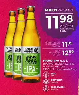 Duży Ben Piwo IPA Browar Trzech Kumpli oferta