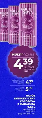 Duży Ben Napój energetyczny Cocosova z marakują oferta