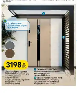 Castorama Drzwi zewnętrzne Lantan Ok Doors oferta