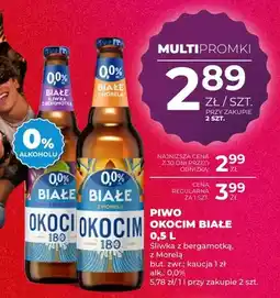 Duży Ben Piwo bezalkoholowe Okocim Białe śliwka z bergamotką oferta