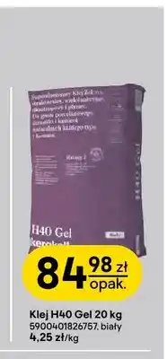 Castorama Klej H40 Gel biały Kerakoll oferta