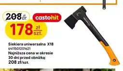 Castorama Siekiera uniwersalna X18 Fiskars oferta