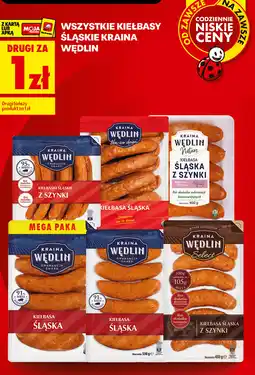 Biedronka Kiełbasy śląskie Kraina Wędlin oferta