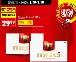 Biedronka Czekoladki Merci oferta