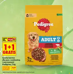 Biedronka Pedigree Adult Sucha karma dla psa z wołowiną i warzywami oferta