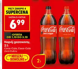 Biedronka Napój gazowany Coca-Cola, Coca-Cola Zero Cukru oferta