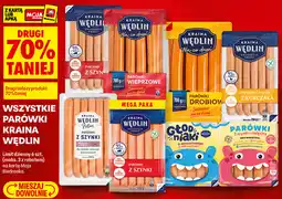 Biedronka Wszystkie parówki Kraina Wędlin oferta
