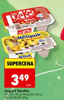 Biedronka Jogurt Nestle Kit Kat / Nesquik oferta