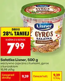 Biedronka Sałatka Lisner Gyros oferta