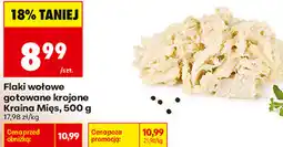 Biedronka Flaki wołowe gotowane krojone Kraina Mięs oferta