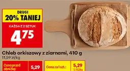 Biedronka Chleb orkiszowy z ziarnami oferta