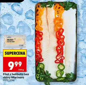 Biedronka Filet z halibuta bez skóry Marinero oferta