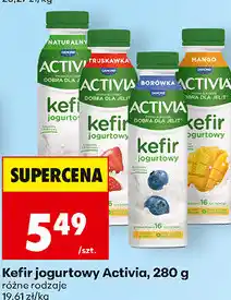 Biedronka Kefir jogurtowy Activia oferta
