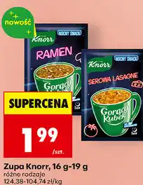 Biedronka Zupa Knorr Gorący Kubek oferta