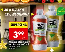 Biedronka Napój z błonnikiem Go Active oferta