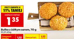Biedronka Bułka z żółtym serem oferta