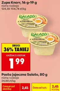 Biedronka Pasta jajeczna Salato oferta