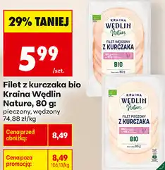 Biedronka Filet z kurczaka bio Kraina Wędlin Nature oferta