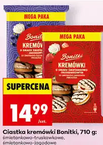 Biedronka Ciastka kremówki Bonitki oferta