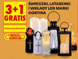 Biedronka Świeczki, latarenki i wkłady LED marki Cortina oferta