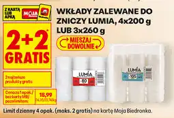 Biedronka Wkłady zalewane do zniczy Lumia 4x200 g lub 3x260 g oferta