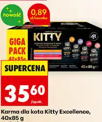 Biedronka Karma dla kota Kitty Excellence oferta