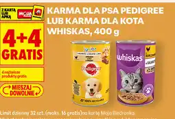 Biedronka Karma dla psa Pedigree lub karma dla kota Whiskas oferta