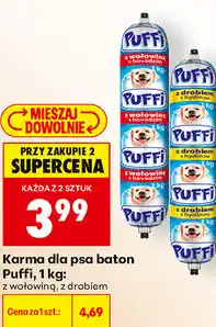 Biedronka Karma dla psa baton Puffi oferta