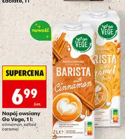 Biedronka Napój owsiany Go Vege oferta