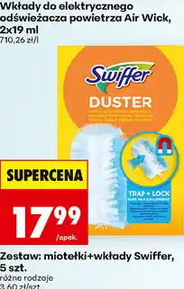 Biedronka Zestaw: miotełki+wkłady Swiffer, 5 szt oferta
