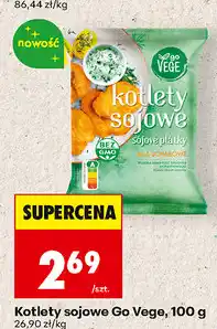Biedronka Kotlety sojowe Go Vege oferta