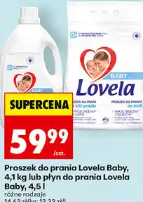 Biedronka Proszek do prania Lovela Baby, 4,1 kg lub płyn do prania Lovela Baby, 4,5 l oferta