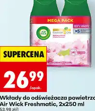 Biedronka Wkłady do odświeżacza powietrza Air Wick Freshmatic oferta