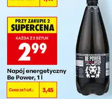 Biedronka Napój energetyczny Be Power oferta