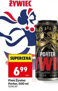 Biedronka Piwo Żywiec porter oferta